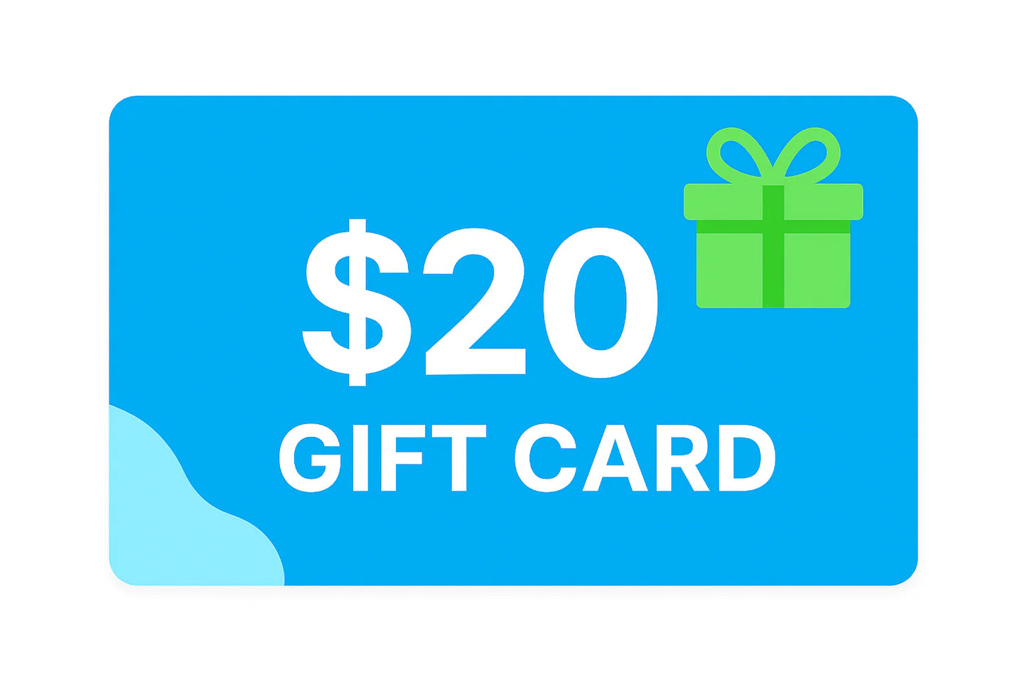 $20 Gift card